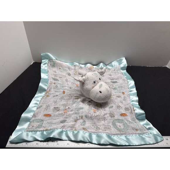 Bananafish Baby Security Blanket Lovey With Soft Plush Giraffe Head & Satin Trim - Picture 5 of 6